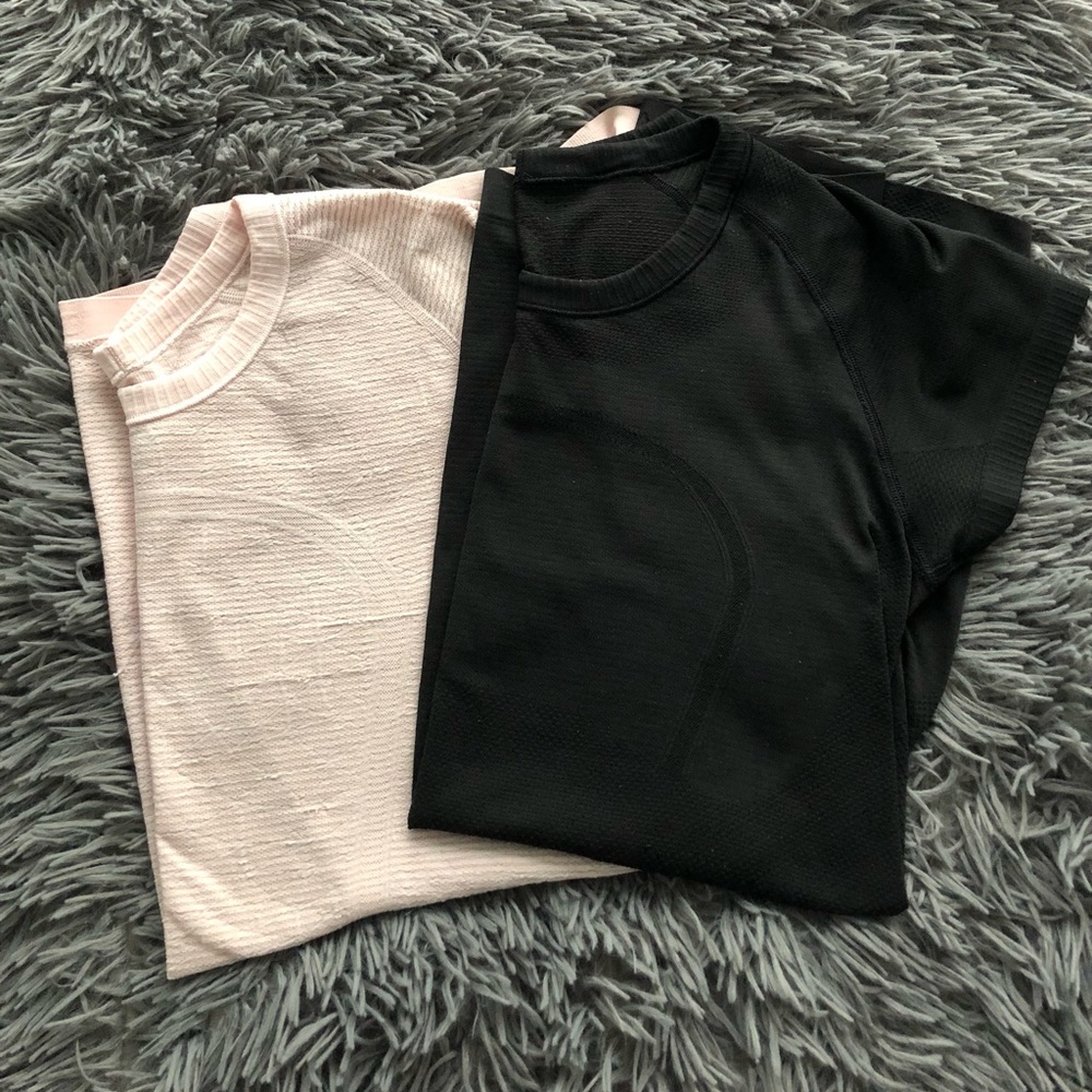 Lululemon Run Swiftly Short Sleeve Scoop Bundle, Size 6